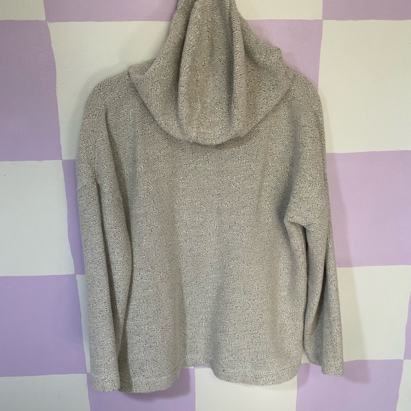 Drop shoulder Hooded Sweater - Picture 6 of 7